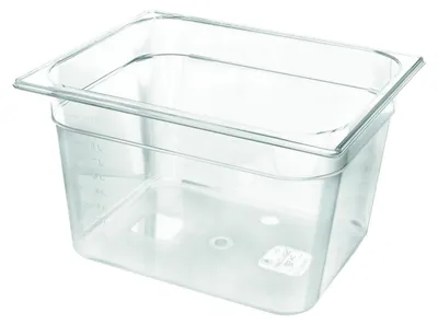 Produktbild von GN Behälter aus Polycarbonat GN 1/2, 200 mm tief, 11,9 Liter