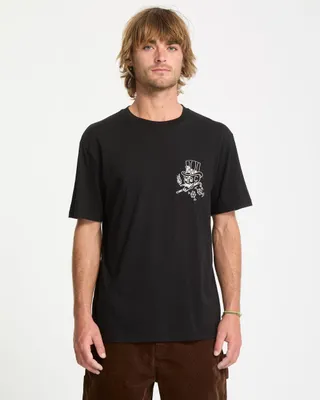 Obrázok produktu pre Volcom Harry Basic Tričko s krátkym rukávom Čierna S Pánska Čierna S
