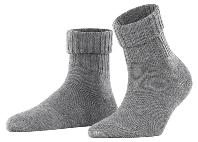 Produktbild von Burlington Damen Socken Plymouth W So Wolle einfarbig 1 Paar, Grau Dark Grey 3070, 36-41