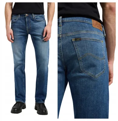 Produktbild von Lee | Brooklyn Straight Fit Jeans Herren Blau Baxter W32 L30