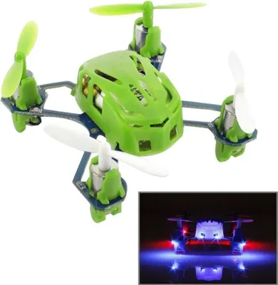 Immagine prodotto di Hubsan Q4 H111 Quadcopter RC a 4 canali con sistema radio a 2,4 GHz (verde)