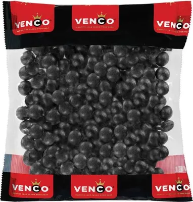 Produktbild von Venco Salmiakrondos 1 Kilo Lakritz