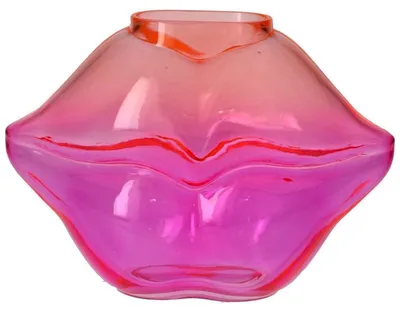 Produktbild von Gift Company Vase Lippe LŽamour Orange Pink (25cm)