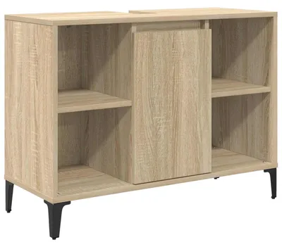 Obrázek produktu pro vidaXL Umyvadlová skříňka s policí Sonoma dub 80 x 33 x 60 cm
