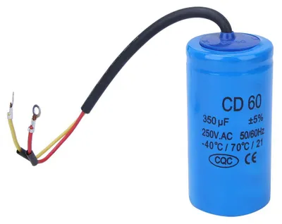 Startcondensator 350 µF 250 V AC für Elektromotoren