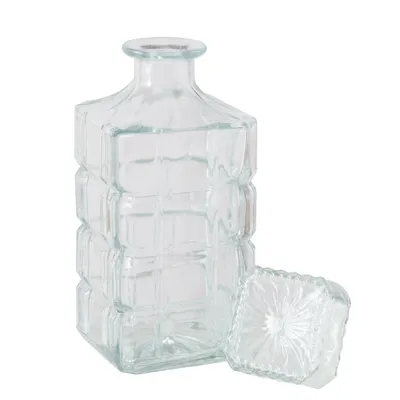 Zdjęcie produktu dla Boltze Whiskey, Butelka, 0,9 l, Przezroczysty, Szkło, Kwadrat, Szkło