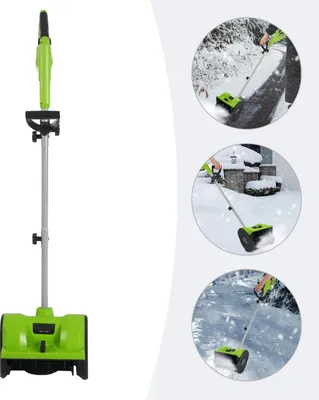 Produktbild von Elektrische Schneefräse - ST-1200 - 1200 W - Räumbreite 30 cm - Räumhöhe 15 cm - Wurfweite 8 m - Reinkupfermotor - Gewicht 2,8 kg