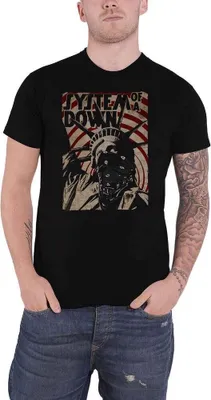 Produktbild von System Of A Down - "Liberty Bandit" T-Shirt für Herren/Damen Uni RO1751 (M) (Schwarz)