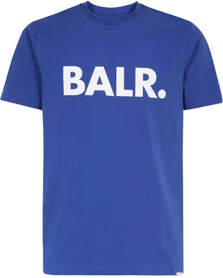 Produktbild von BALR. Brand Straight T-Shirt Blau - Große S