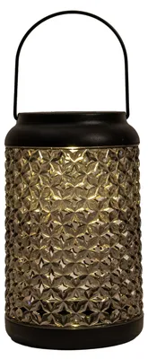 Produktbild von Anna's Collection Solar-Laterne - D12,5 x H20 cm - Glas - Tischlampe