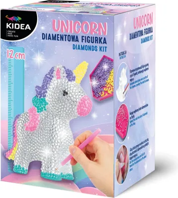 Immagine prodotto di Statuetta unicorno diamante Kidea