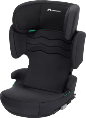 Image de Bebeconfort Hera Fix i-Size Rehausseur de siège, siège enfant ISOFIX, pliable, compact et léger, de 3,5 ans à 12 ans, Mineral Black