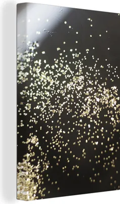Obrázek produktu pro OneMillionCanvasses® - Obrazy na plátně - 90x140 cm, Mramor - - Černá - Zlatá, Nástěnné umění Tisk Nástěnná dekorace - Nástěnná dekorace - Ložnice