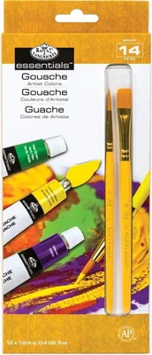 Produktbild von Royal & Langnickel Gouache, 12 x 12 ml