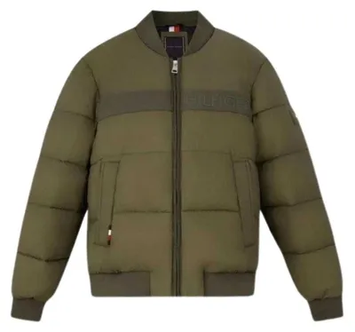 Produktbild von Tommy Hilfiger - Bomberjacke für Herren, Regulär NA882 (XL) (Khakigrün)