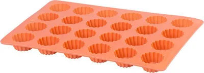 Immagine prodotto di Stampo MagicHome, per cottura, in silicone, per 24 anelli, 30x20x2 cm