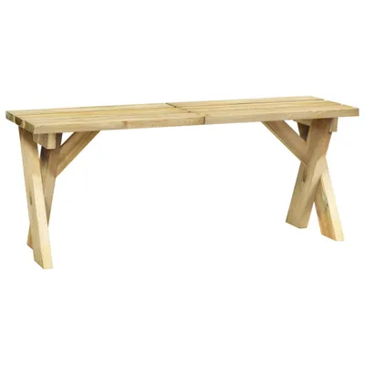 Produktbild von vidaXL Gartenbank 110 cm Kiefernholz Imprägniert