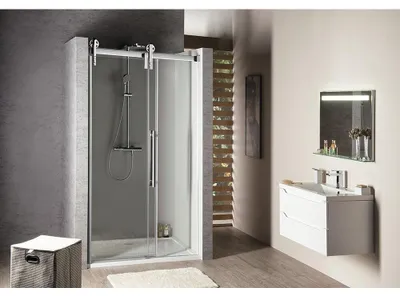 Productafbeelding van Gelco VOLCANO douchedeur, 1500 mm, helder glas