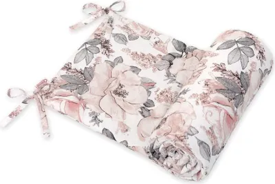Imagen del producto de Parachoques universal para belenes – Protector Pedrot – hipoalergénico, transpirable, diseño "Sepia-Rosen"