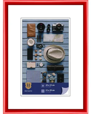 Zdjęcie produktu dla Henzo Napoli plastikowa ramka na zdjęcia czerwona 15x20 cm