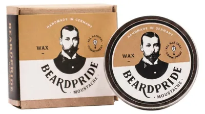 Image de Beardpride, cire pour la barbe, 7,5 cm, beige, référence 548000012