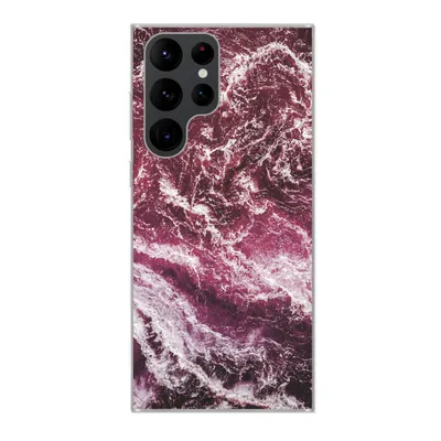 Produktbild von MuchoWow® Handyhülle Schutzhülle Hülle für Samsung Galaxy S22 Ultra Marmor - Naturstein - Mineralien Silikon Softcase Handy Hülle - Abbildung