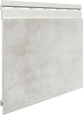 Zdjęcie produktu dla VOX KERRAFRONT Connex FS-301 Panel elewacyjny – wygląd drewna – PVC – odporny na promieniowanie UV – 2,95 m – szary perłowy
