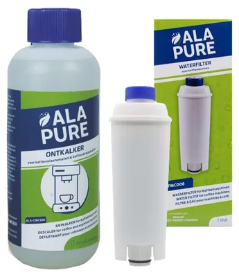 Produktbild von Delonghi Wartungsset Alapure Wasserfilter + Entkalker
