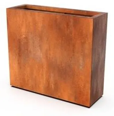 Productafbeelding van Plantenbak Artesa roestkleurig 90x30x80 cm Geroba