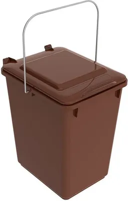 Produktbild von SULO Mülltonne, Mülleimer, Vorsortierer Bioboy Abfalleimer 10 Liter braun (10 Sulo braun)