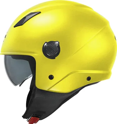 Image de KAPPA KV58 Basic casque demi-jet Metallicgelb matt größe L