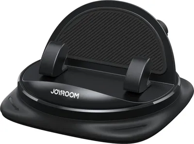 A black car phone holder with the brand name 'JOYROOM' visible.