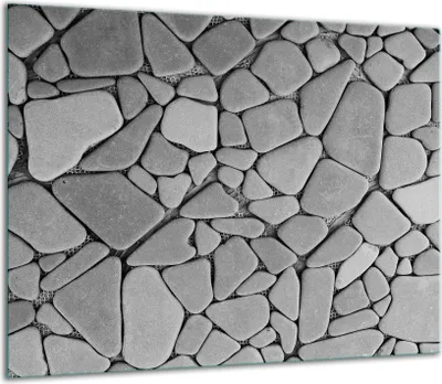 Obrázek produktu pro Krycí desky sporáku Skleněný kryt varné desky splashback 60x52cm Grey