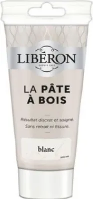 Image de Pate à Bois Tube 150g Blanc - Liberon