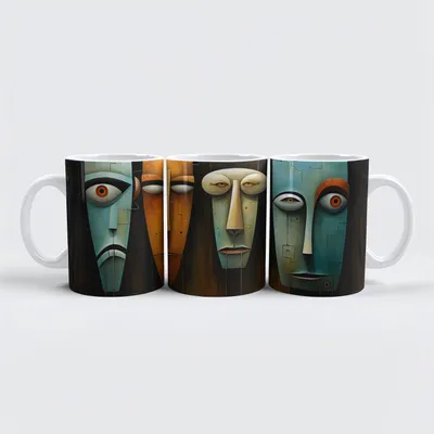 Produktbild von raxxa Premium-Tasse "Whimsical apathetic 1"