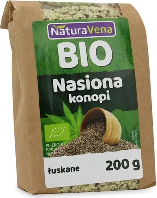 Obrázok produktu pre LÚPANÉKONOPNÉ SEMIENKA 200 g - NATURAVENA