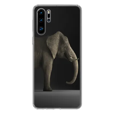 Produktbild von MuchoWow® Handyhülle Schutzhülle Hülle für Huawei P30 Pro Elefant - Tiere - Licht Silikon Softcase Handy Hülle - Schutzdeckel