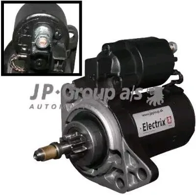 Produktbild von JP GROUP 1190300700 Starter Anlasser 0,9kW für VW Golf IV Schrägheck (1J1) 12V