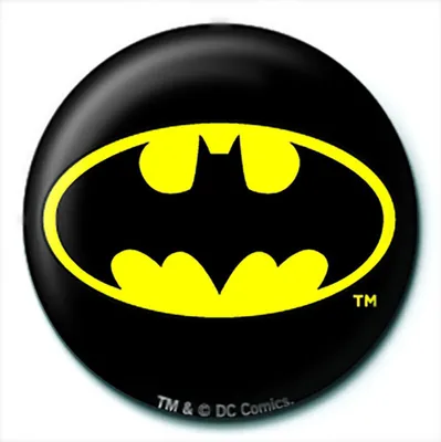 Immagine prodotto di Distintivo Pyramid Batman Nero Nero Taglia Unica