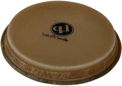 Productafbeelding van Bongo Trommelvel - Percussie Huid - Muziek Maken - Handgeselecteerde Huid - 7 Inch - Natuurlijk