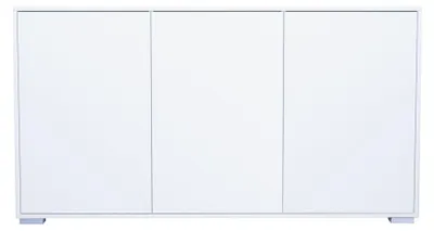 Produktbild von InnoFurn Sideboard Elena, 3 Türen, Push-to-Open, Weiß matt, 152,5 x 83 x 37 cm
