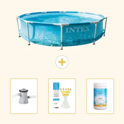 Produktbild von Frame Pool Rund - 305x76 cm - 4-teilig SCB73