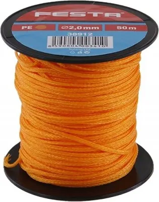 Produktbild von Mauerwerksschnur 50M, 2mm orange FESTA