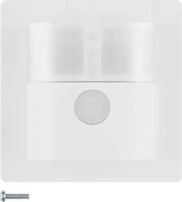 Produktbild von Berker 85342229 IR Bewegungsmelder Komfort 2,2 m polarweiß samt Berker Q.1/Q.3