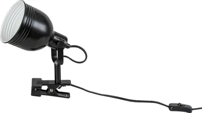 Produktbild von Rabalux 3092 Tischleuchte Flint, E14, schwarz, rund, Industriell, ø110mm