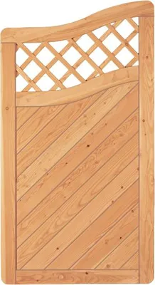 Produktbild von Zaun Abschlusselement Skagen Rankgitter Bogen 90 x 165 cm unbehandelt