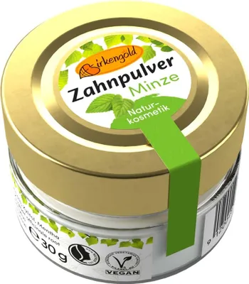 Immagine prodotto di Polvere per denti - vasetto di menta 30g