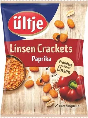 Produktbild von ültje Linsen Crackets Paprika 110g