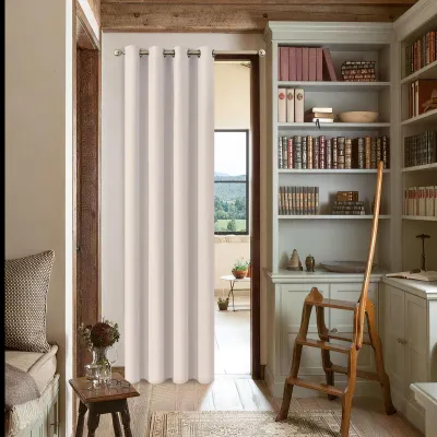 Immagine prodotto di Tenda oscurante beige, con isolamento termico, 140x225 cm, per soggiorno