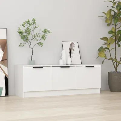 Produktbild von vidaXL TV-Schrank Weiß 102x35x36,5 cm Holzwerkstoff